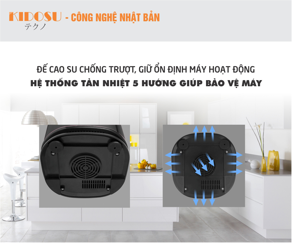 Hệ thống máy xay nấu đa năng Kidosu