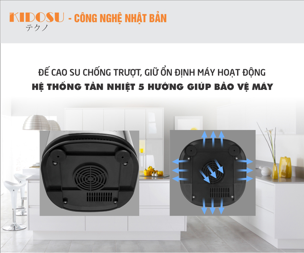 Hệ thống máy xay nấu đa năng Kidosu