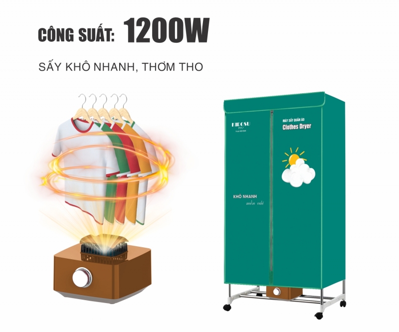 Tủ Sấy Quần Áo Kidosu KD-CD26