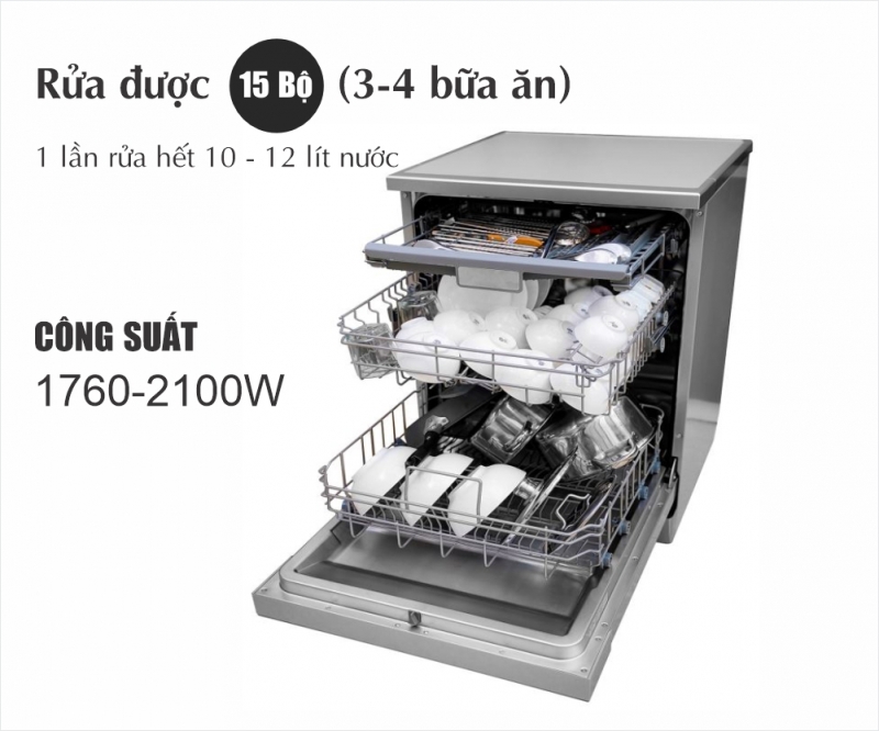 Máy Rửa Bát Kidosu KD-D88