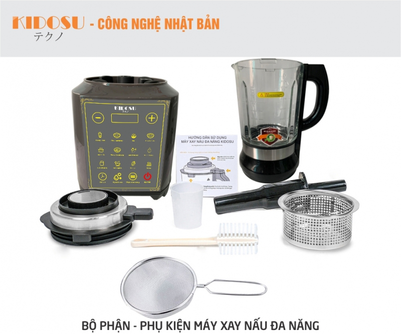 Máy Làm Sữa Hạt Đa Năng Kidosu KD-S22