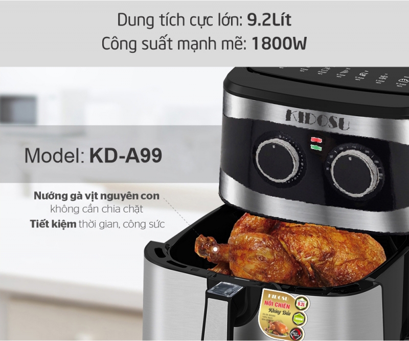 Nồi Chiên Không Dầu Kidosu KD-A99