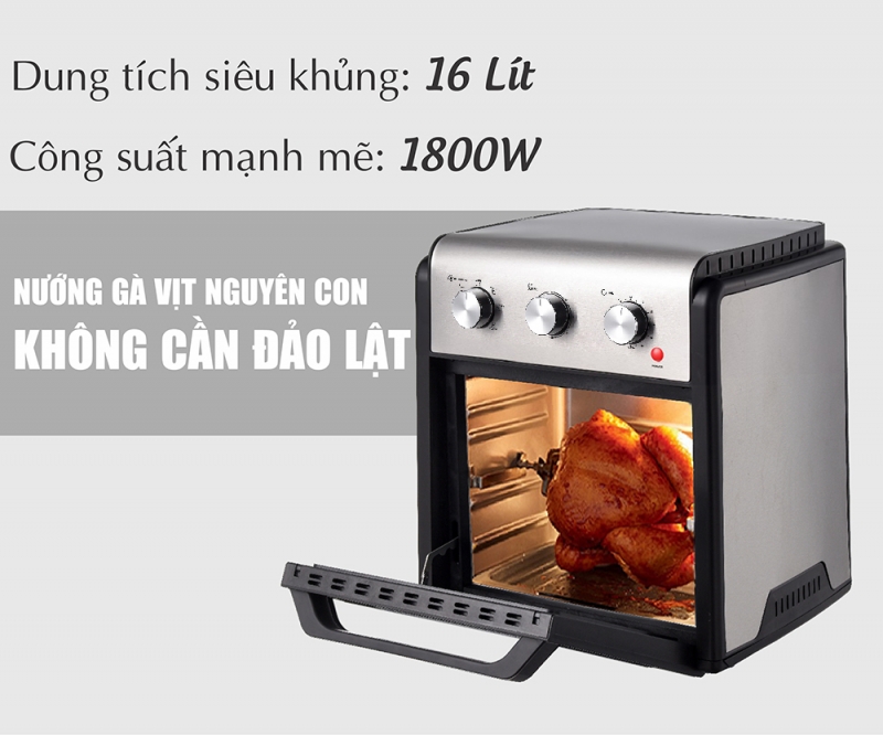 Nồi Chiên Không Dầu Maxxsound GL-MS16