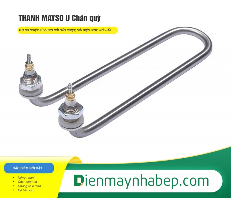 Thanh Điện Trở 1,5Kw Chân Quỳ