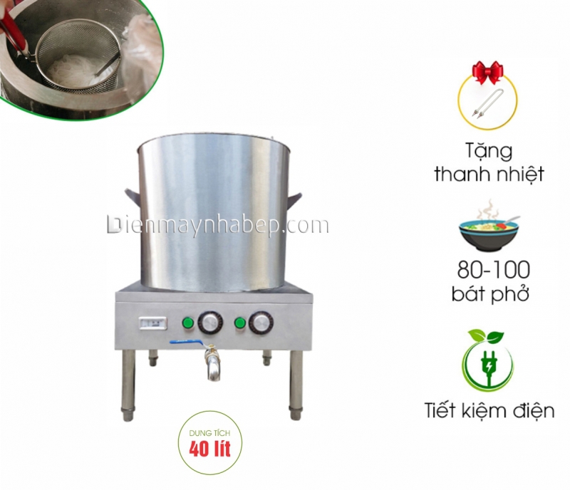 Nồi nấu phở điện 40 lít